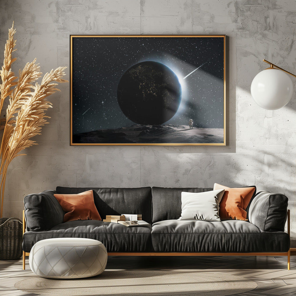 Art Prints of 照片与地球