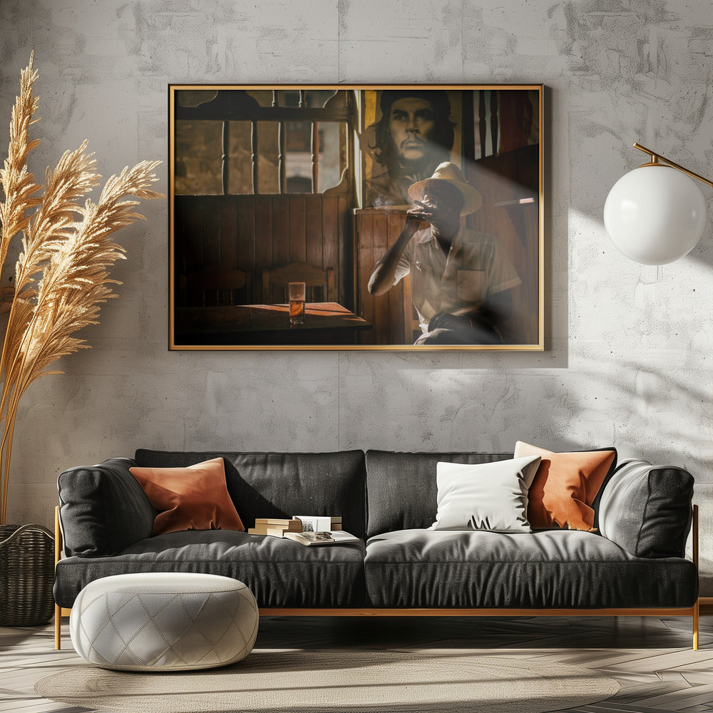 Art Prints of Traditional bar in Havana, Cuba