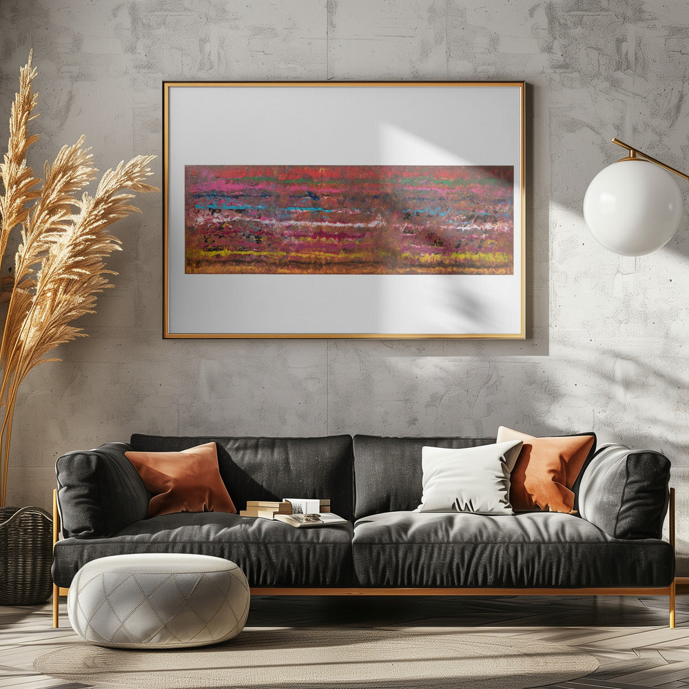 Art Prints of Sunset River Water