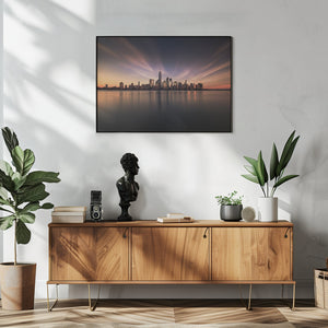 Art Prints of A "floating" city