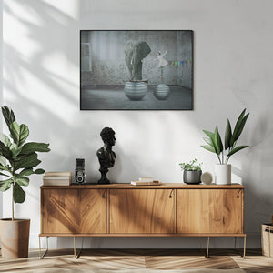 Art Prints of we can meet us  eye-to-eye