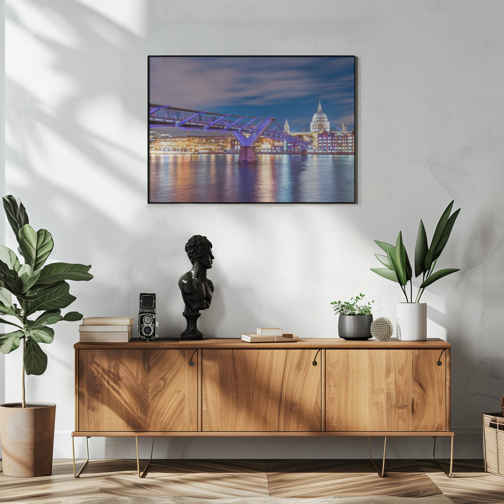 Art Prints of Millennium to St Pauls