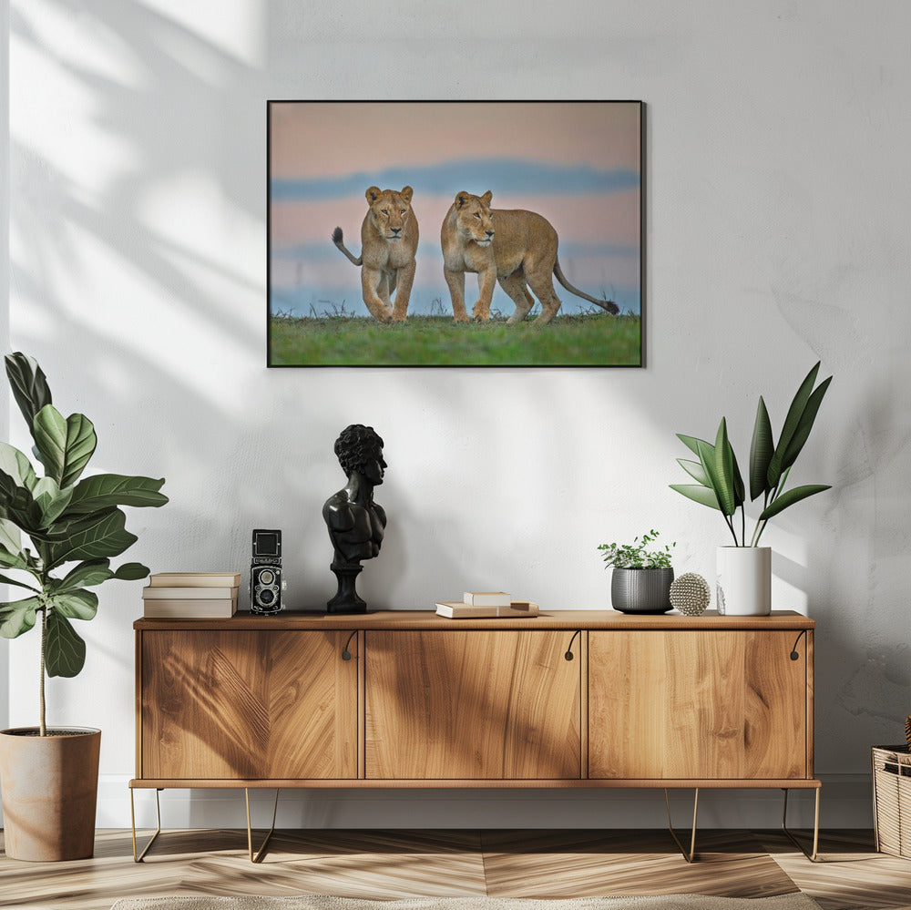 Canvas Art Print Sisters for ever