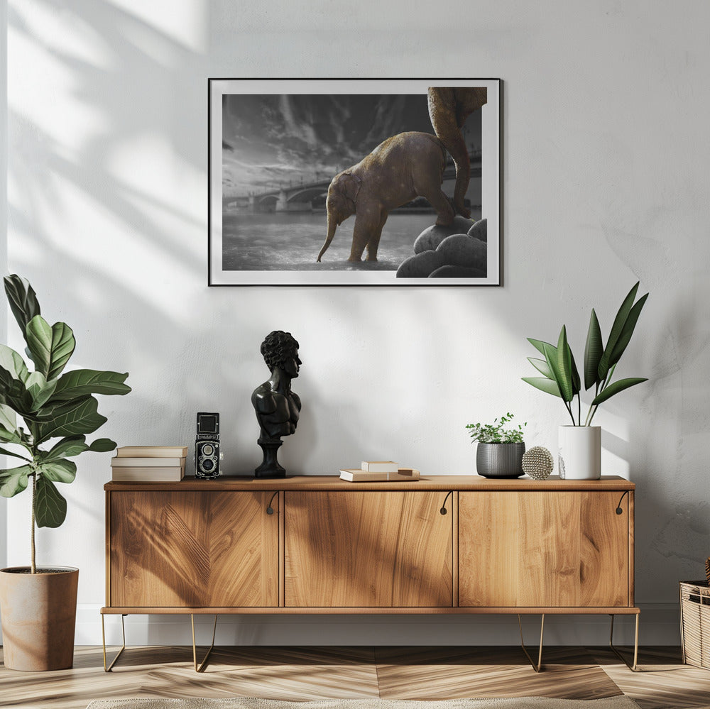 Art Prints of The Push