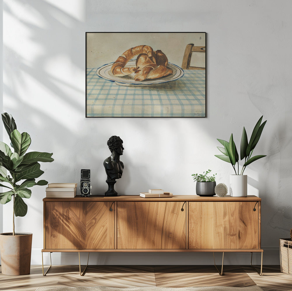 Still Life With Pastry Plate
