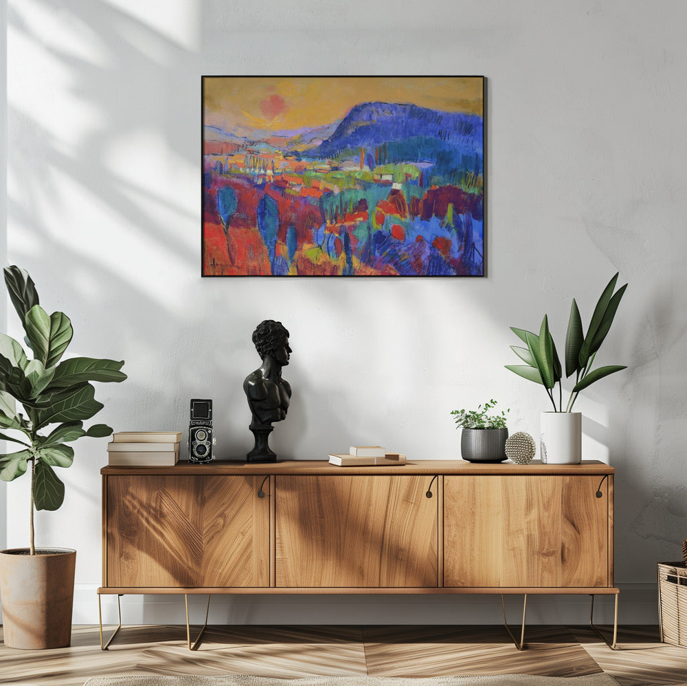 Expressionist Colorful Abstract