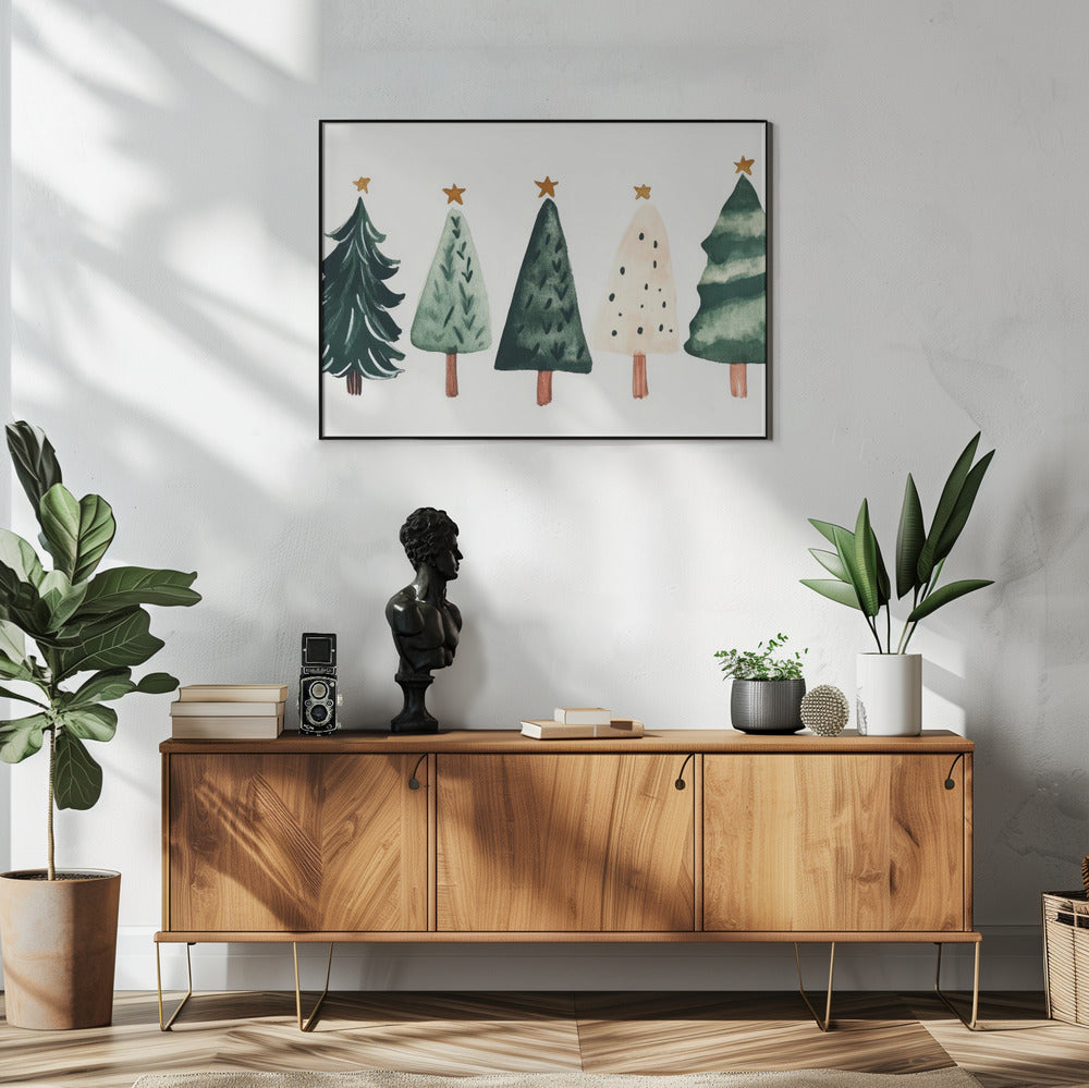 Whimsical Pines