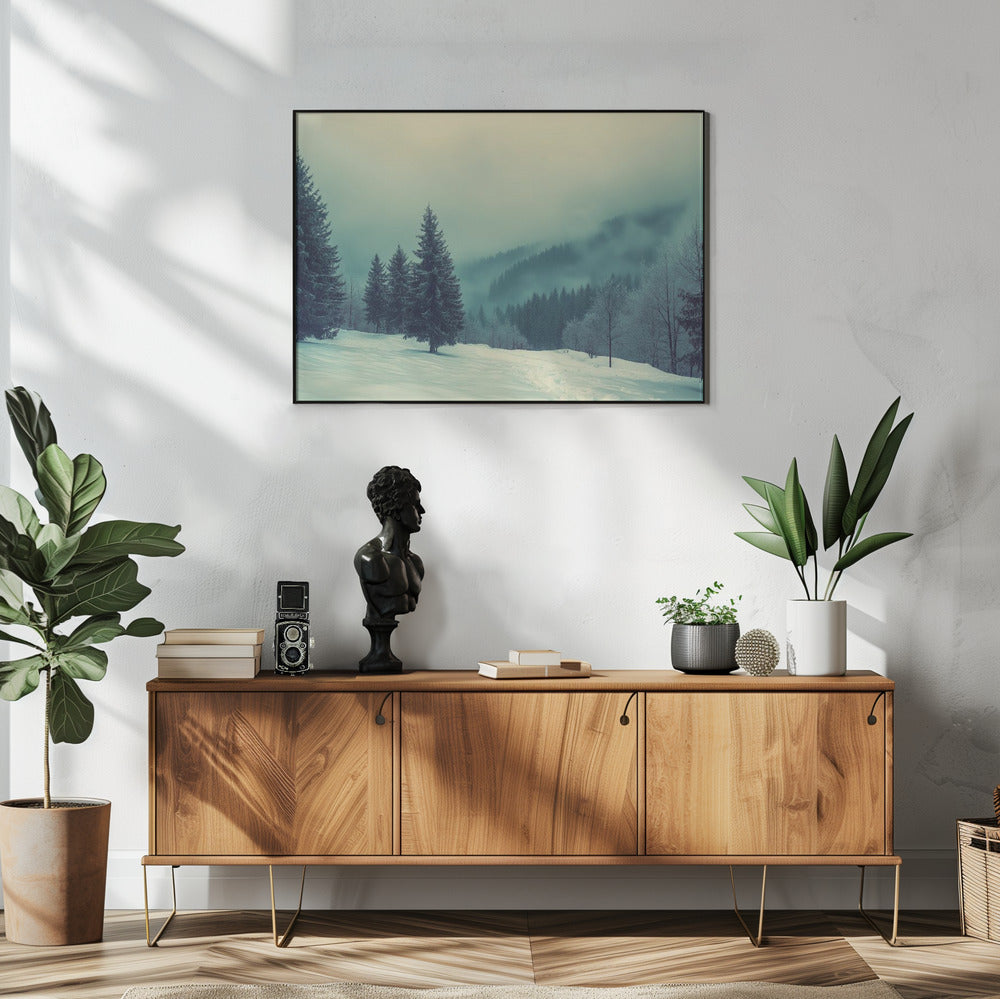 Pine Tree Winter Landscapes