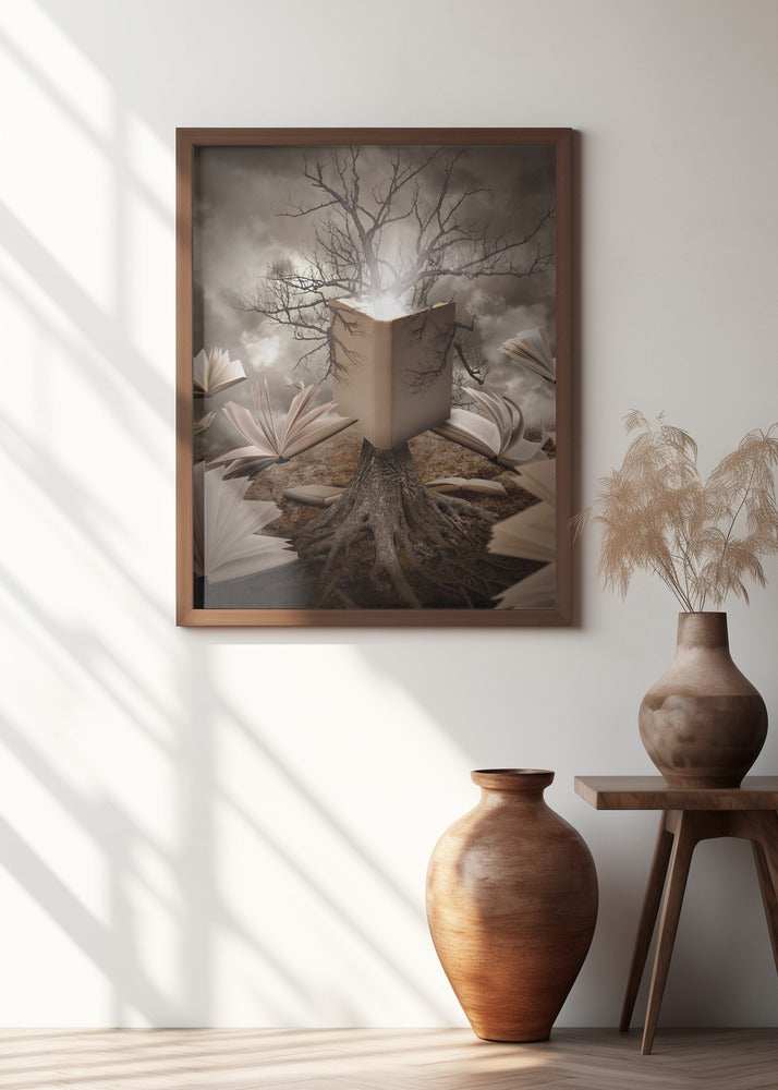 Old Tree Reading Story Book