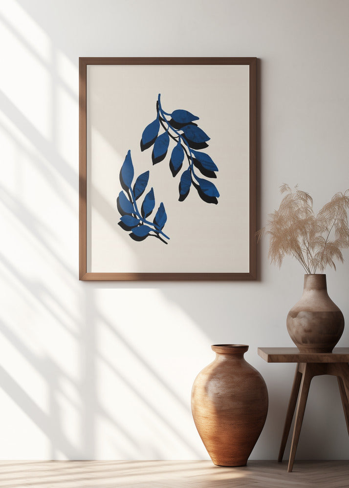 Blue Twig Brush