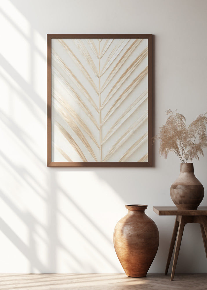 Golden Palm Leaf