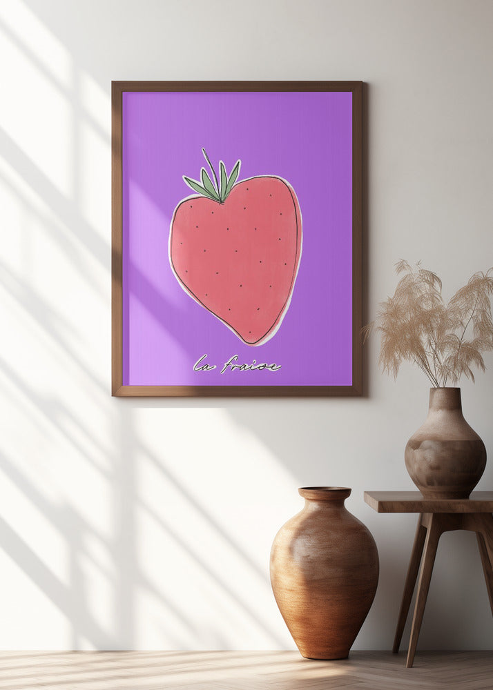 Stylized Strawberry Delight