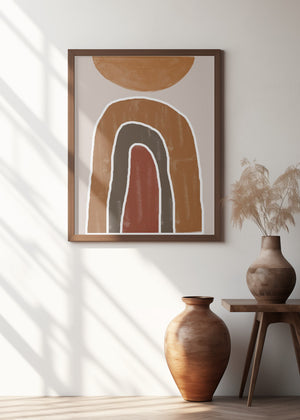 Art Prints of Abstract Rainbow