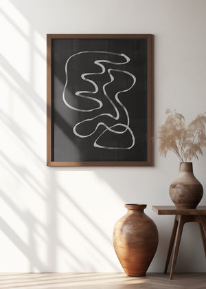 Art Prints of Abstract Line No3.