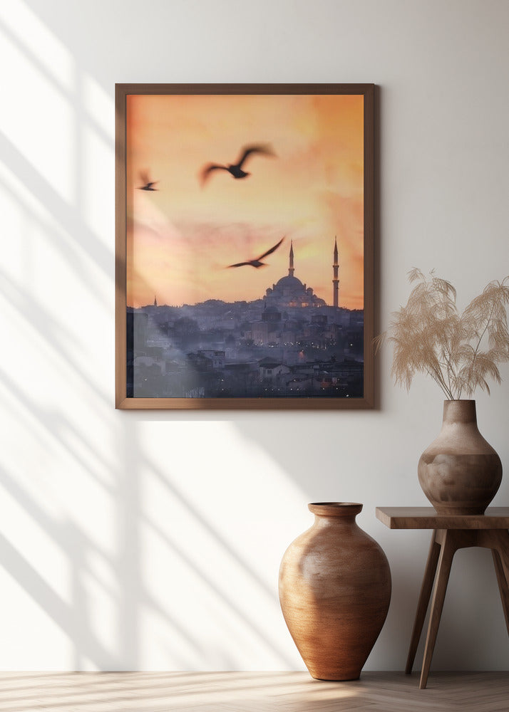 Sunset in Istanbul