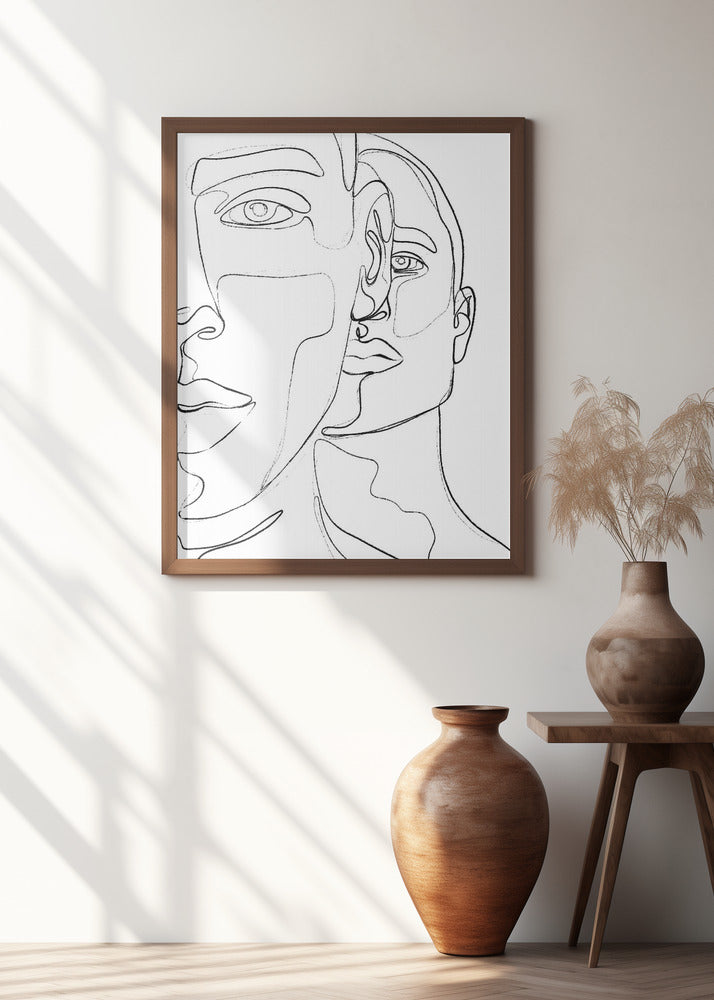 Intertwined Faces