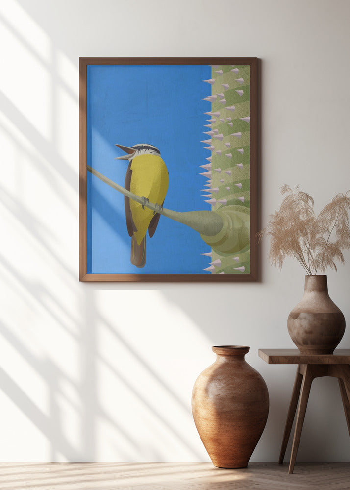 Canvas Art Print Benteveo