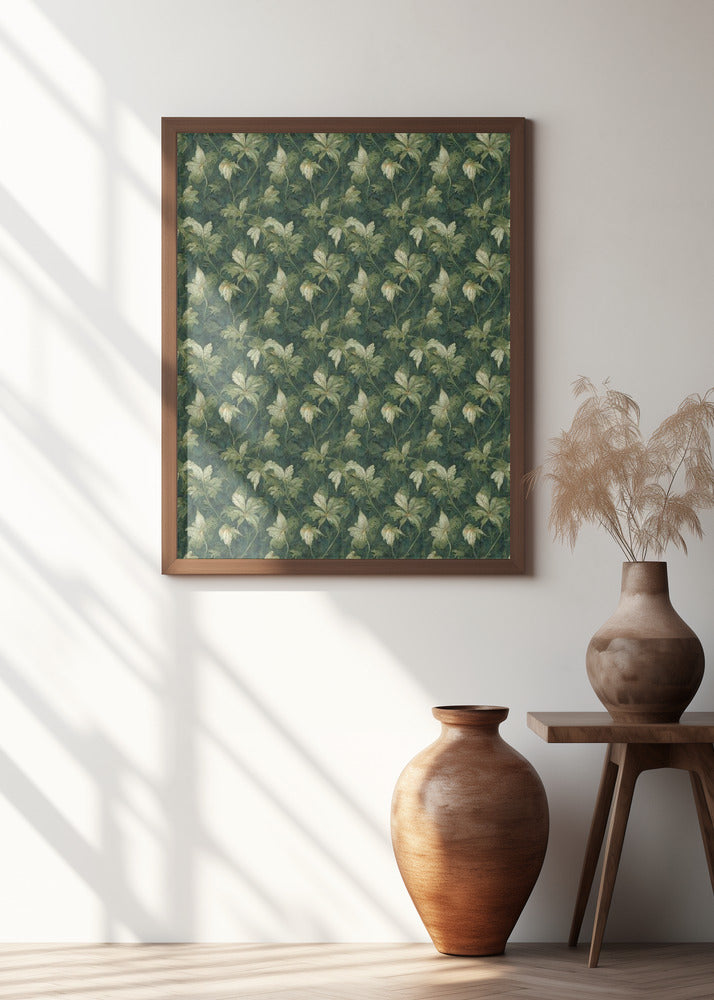 Green Leafs Pattern