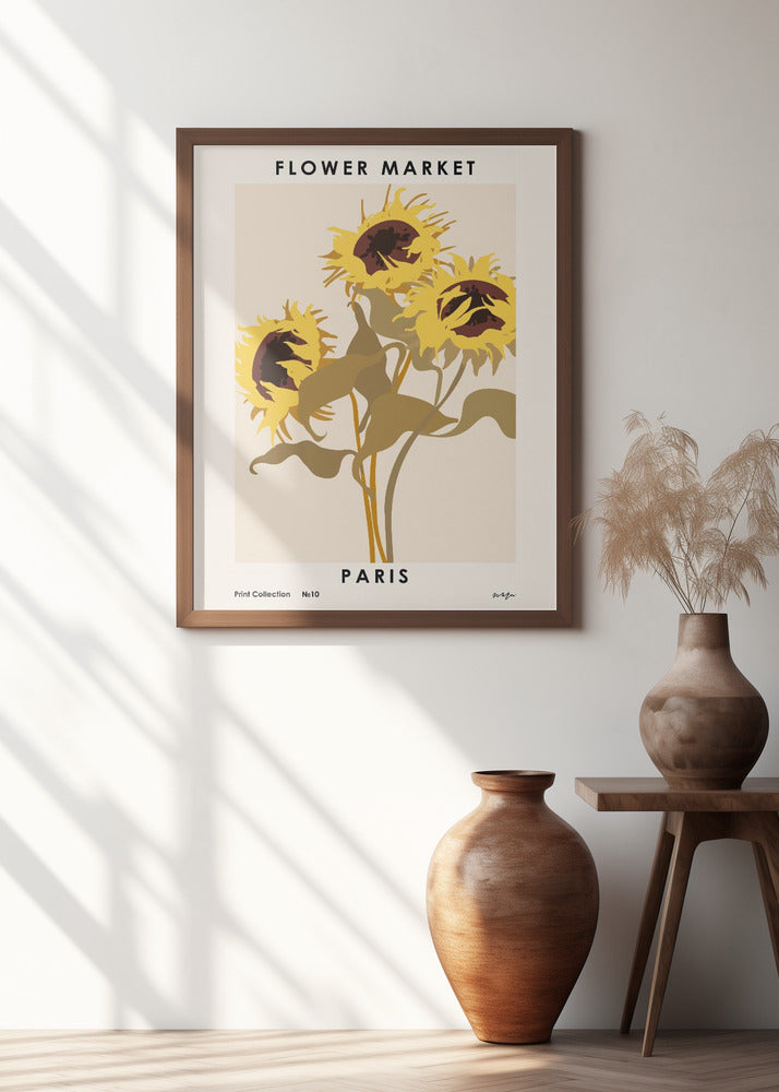 Flower Market. Paris