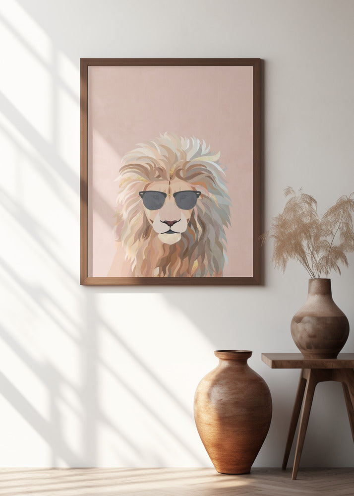 Cool cat lion