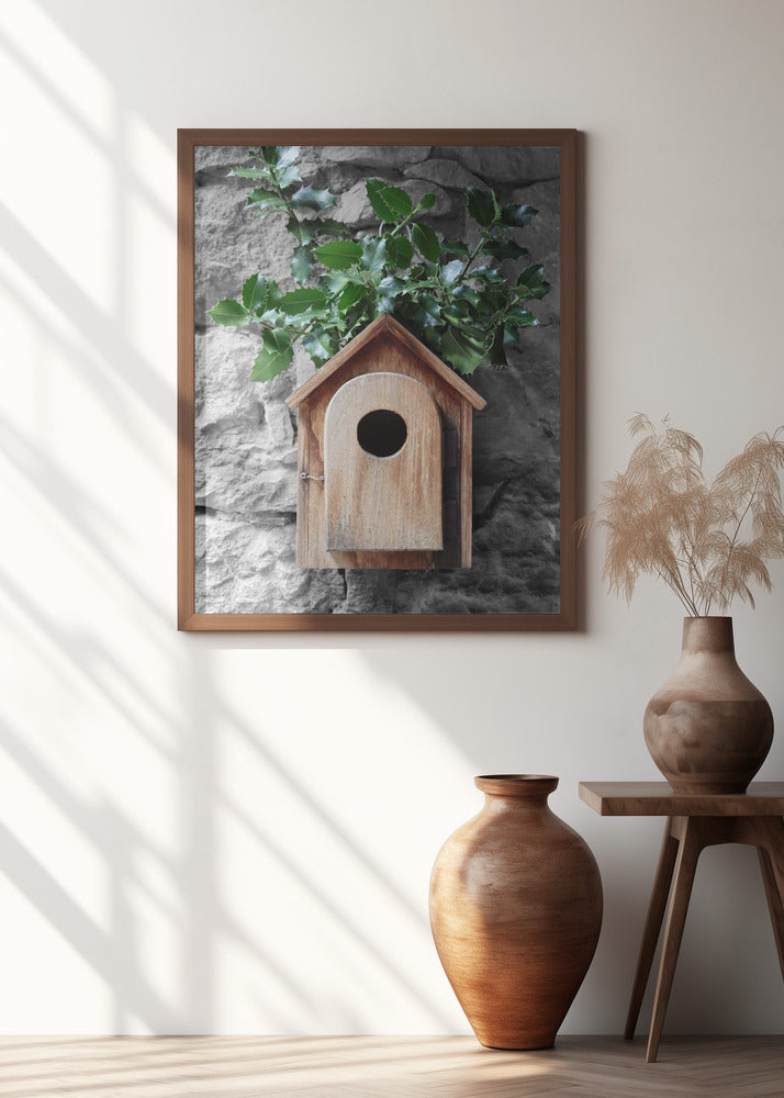 Holly birdhouse