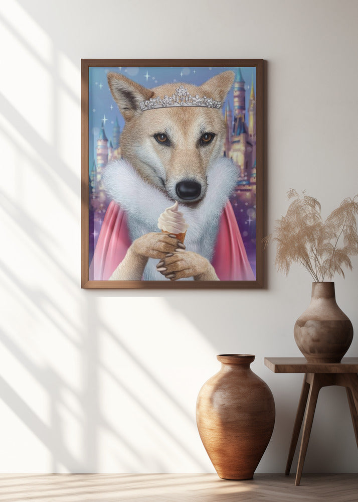 Canvas Art Print luna