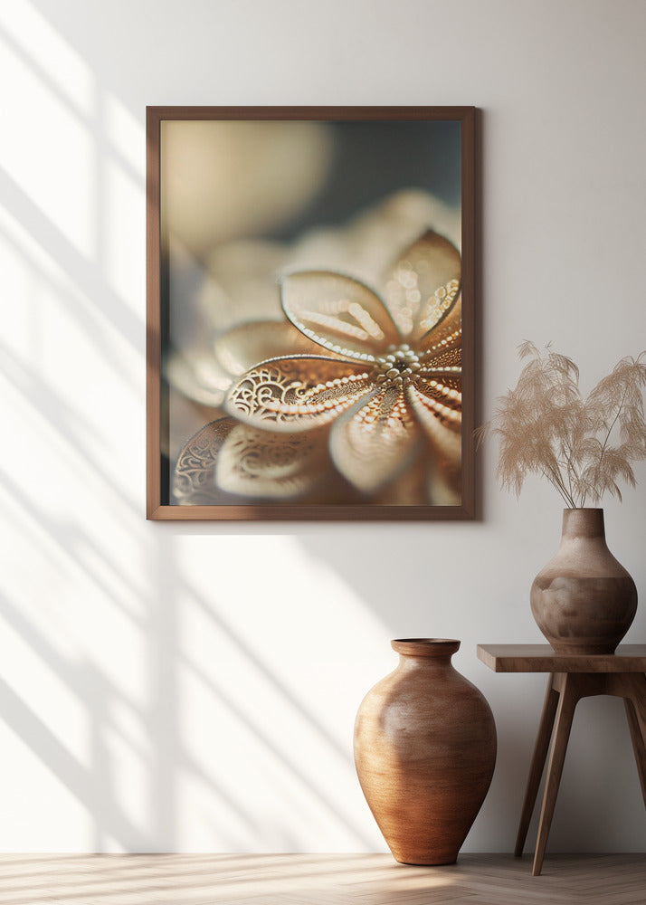 Golden Petal Glow