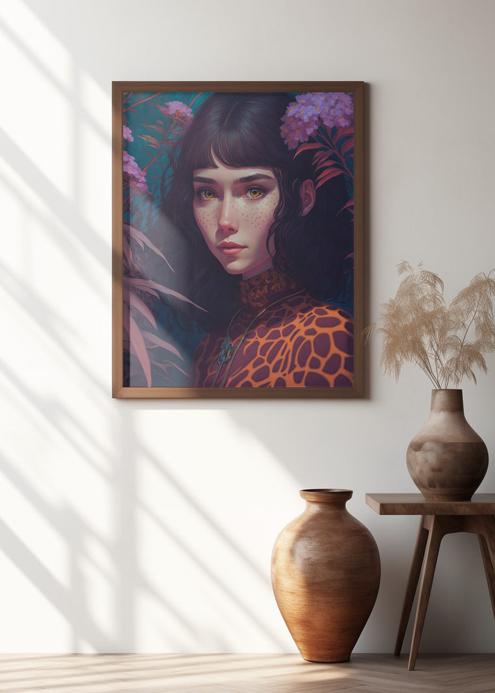 Mystical Bloom Gaze