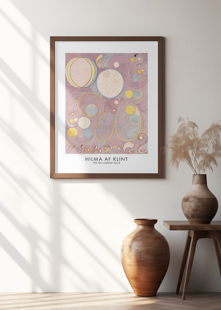 The Ten Largest No.8 Poster