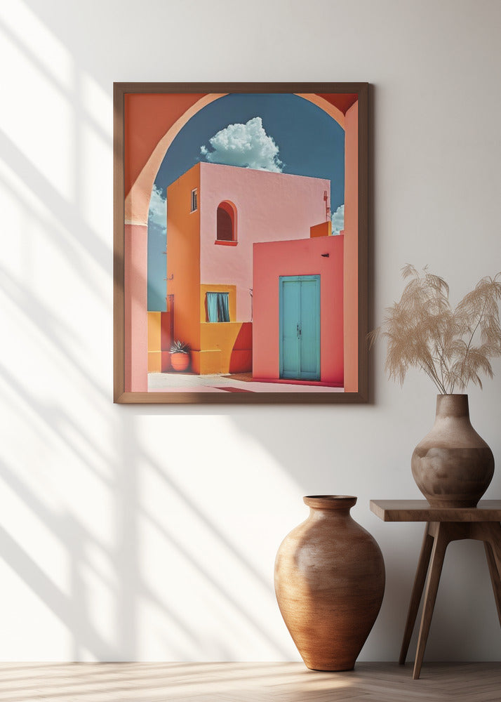 Vibrant Archway Scene