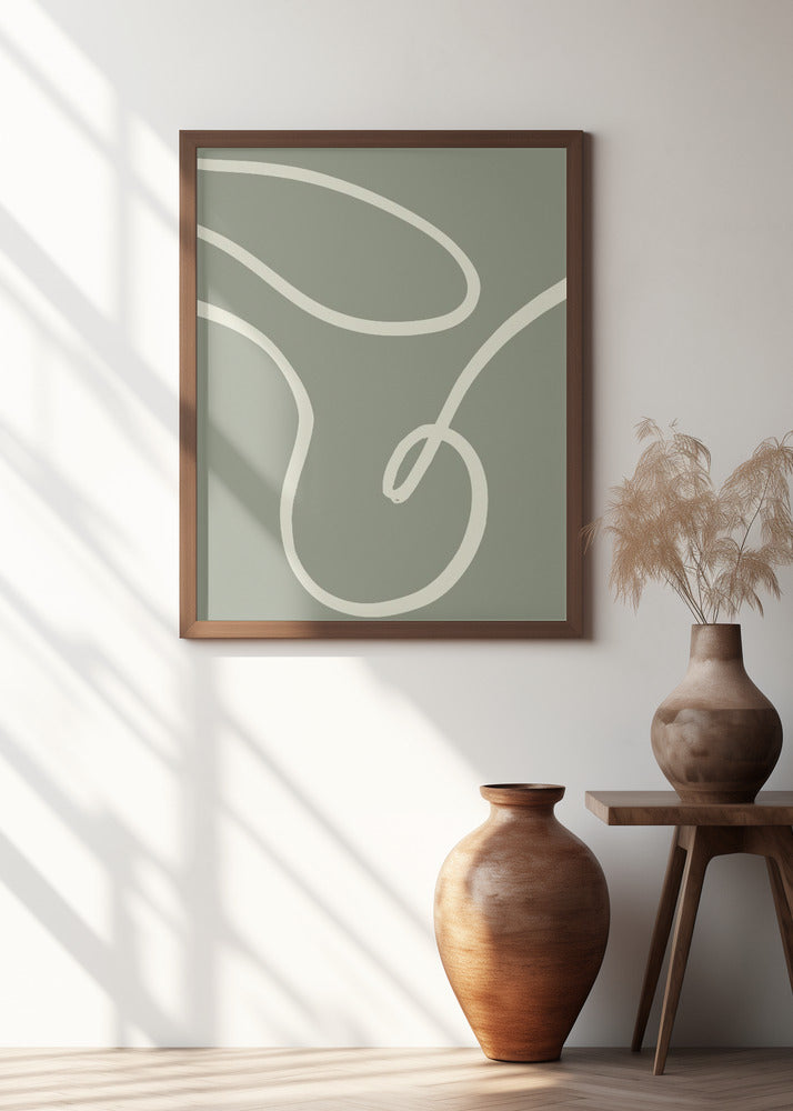 Art Prints of Green Line 03