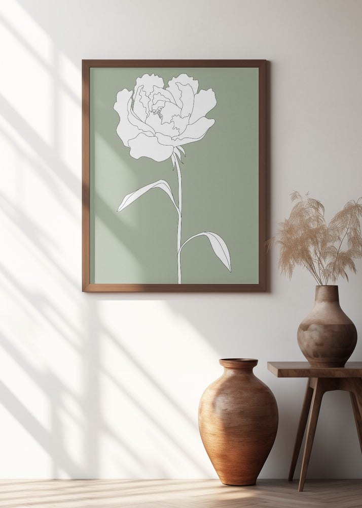 Rose in Green