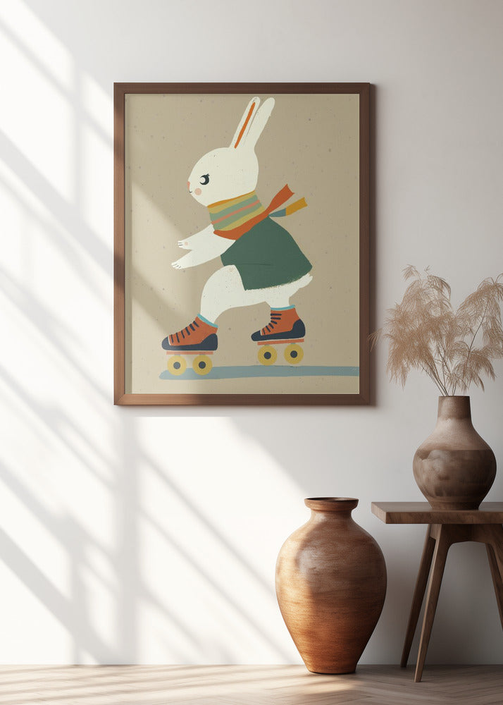 Inline Skating Bunny