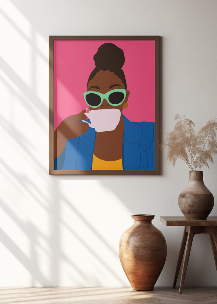 Women Drinking Coffee