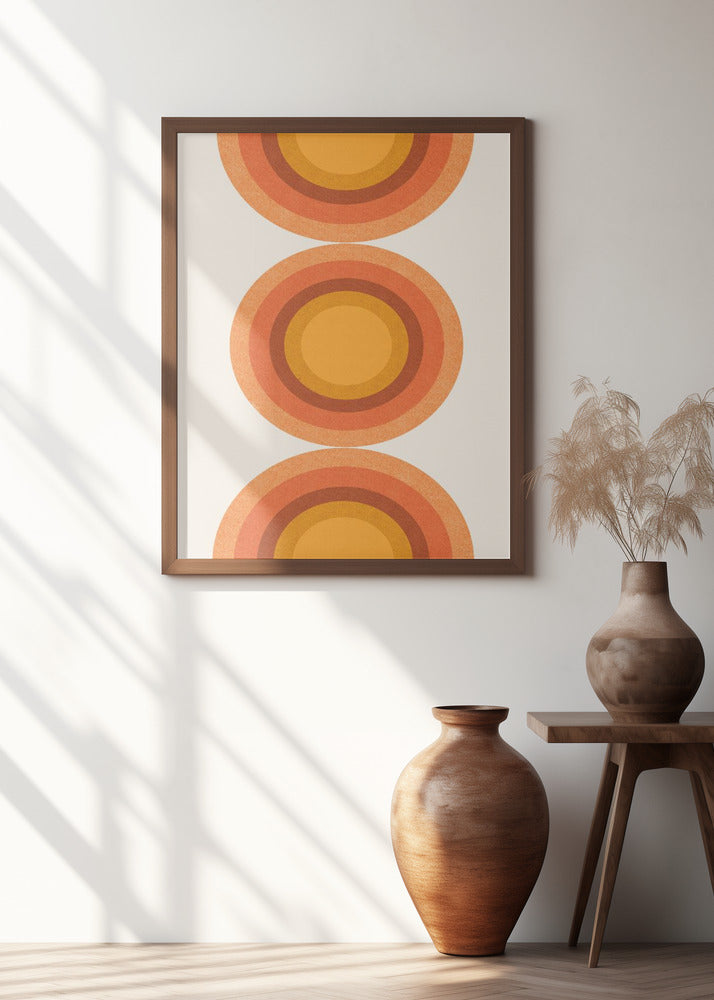Retro Sun Circles