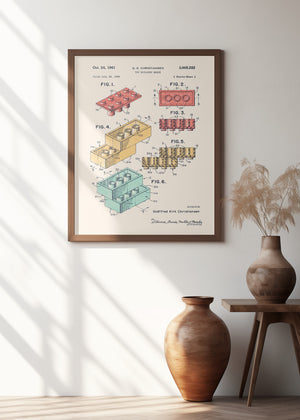 Art Prints of Lego Colors