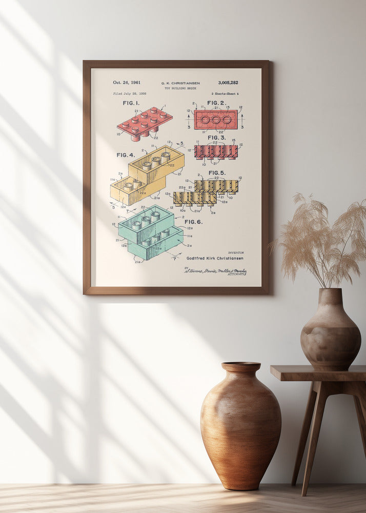 Art Prints of Lego Colors