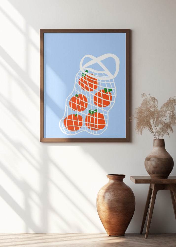Tomatoes in Mesh