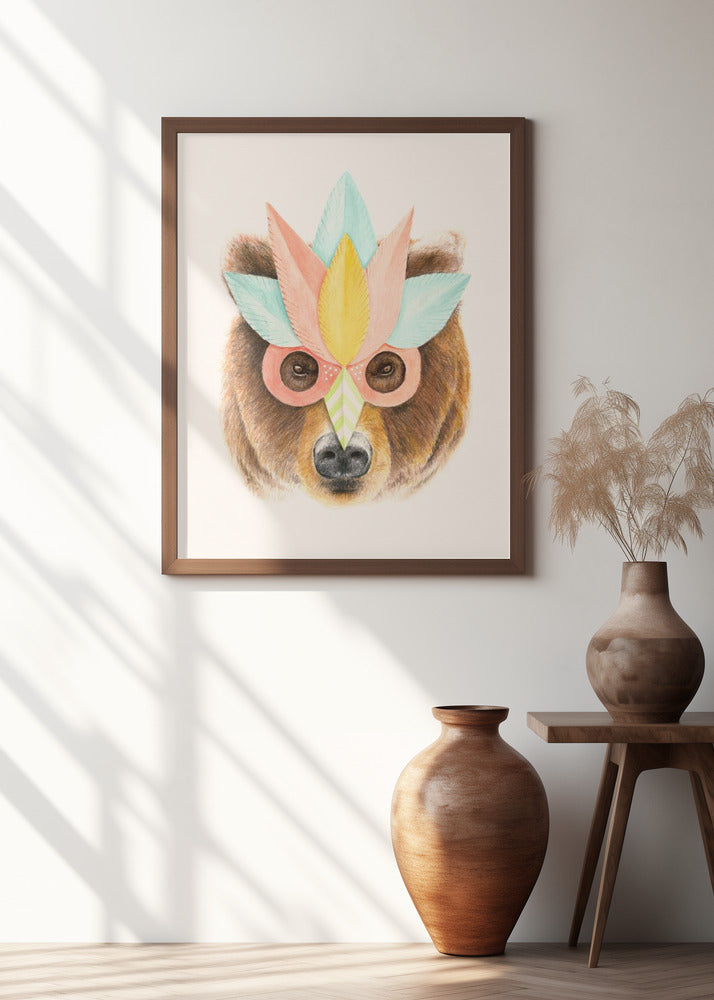 Bear Paper Mask