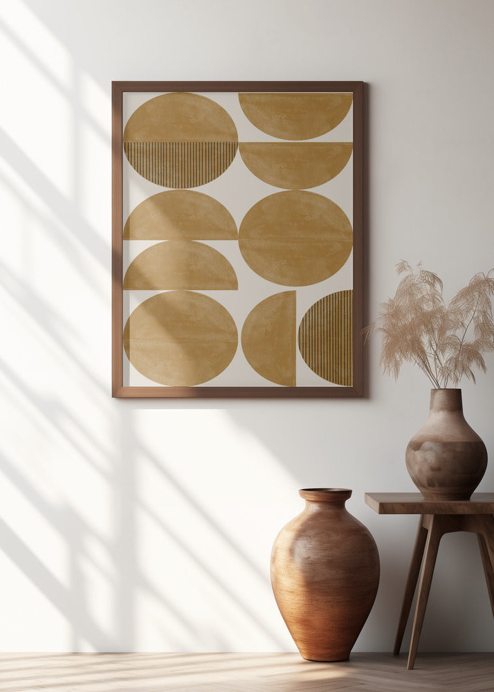 Golden Geometric Rhythm