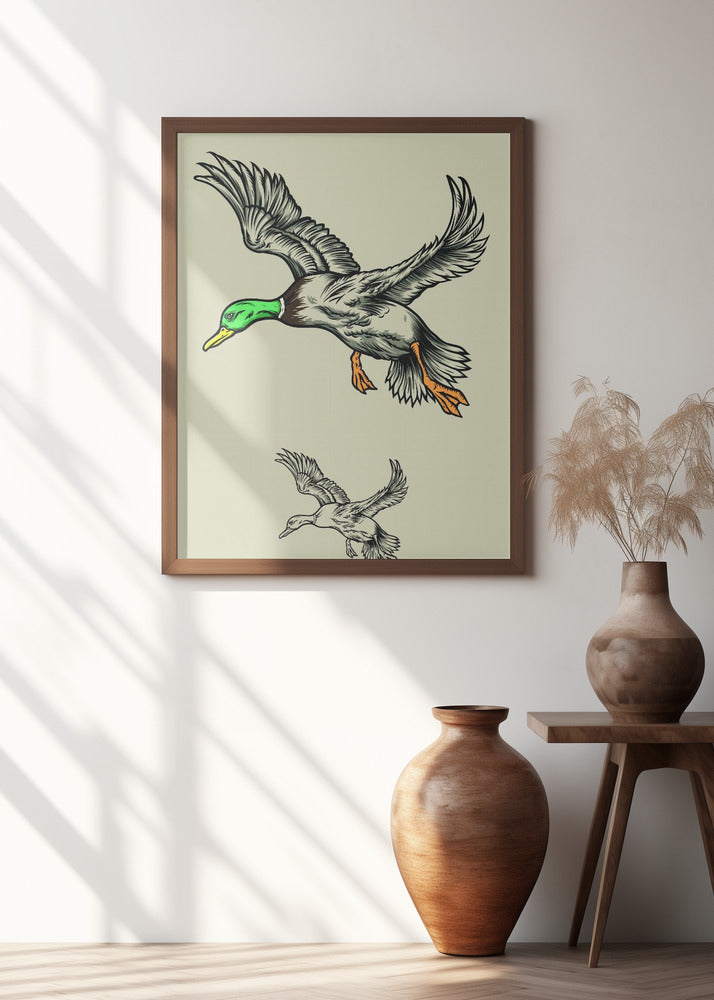 Flying Ducks