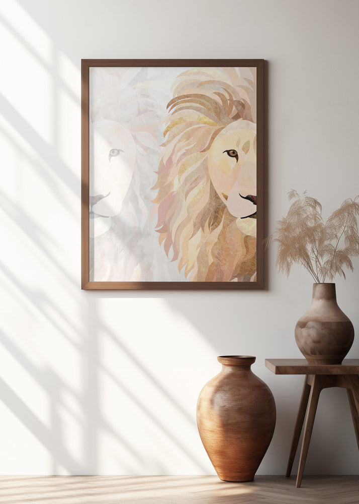Lion Half face 1