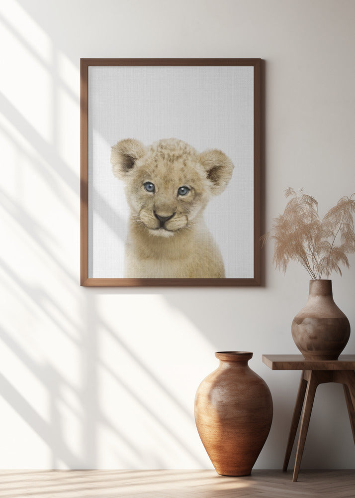 Peekaboo Baby Lion