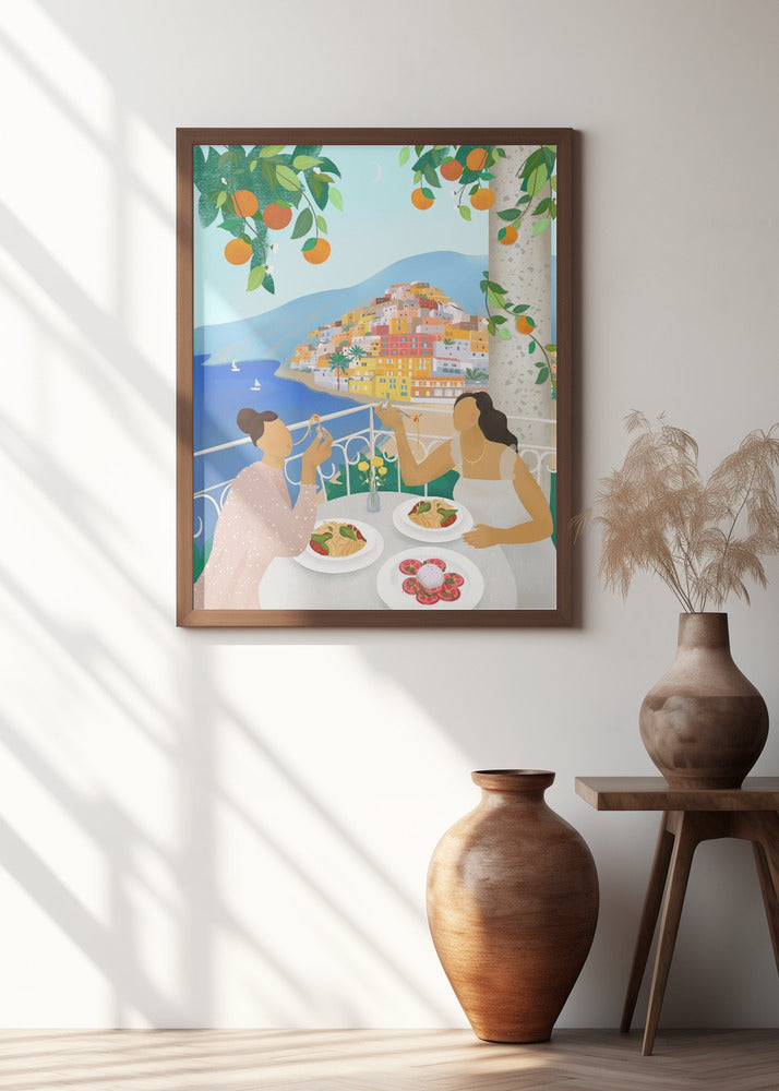 Girls in Positano
