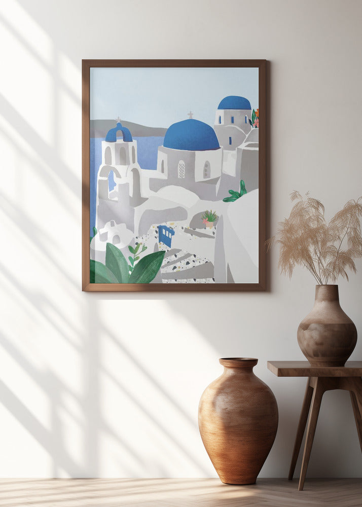 Santorini island