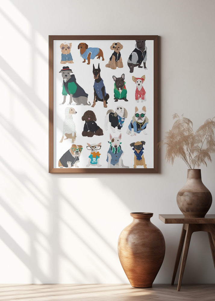 Cool Dog Print