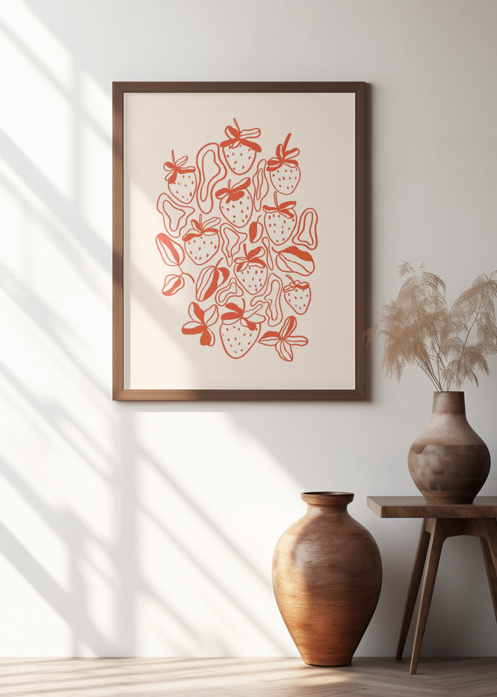 Art Prints of Strawberries