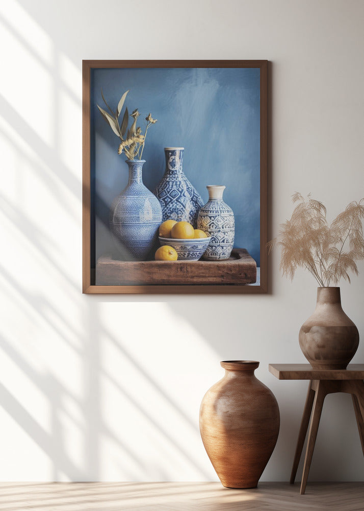 Blue Harmony Still Life