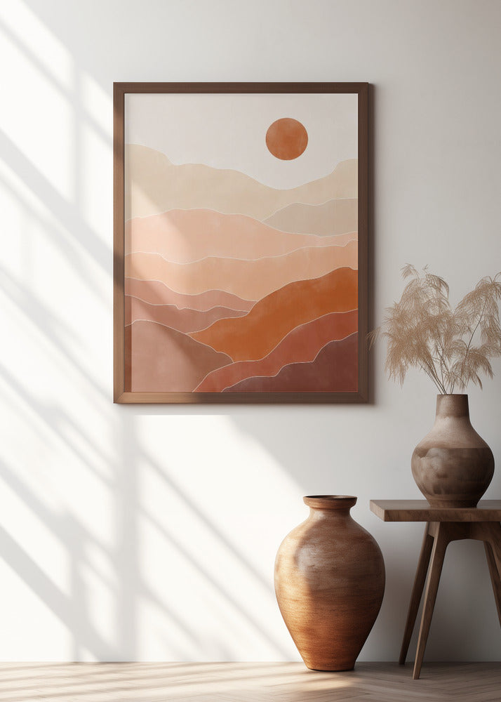 Desert Sun Rise