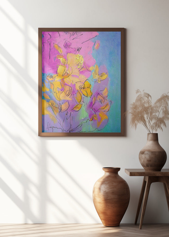 Vibrant Petals Dance